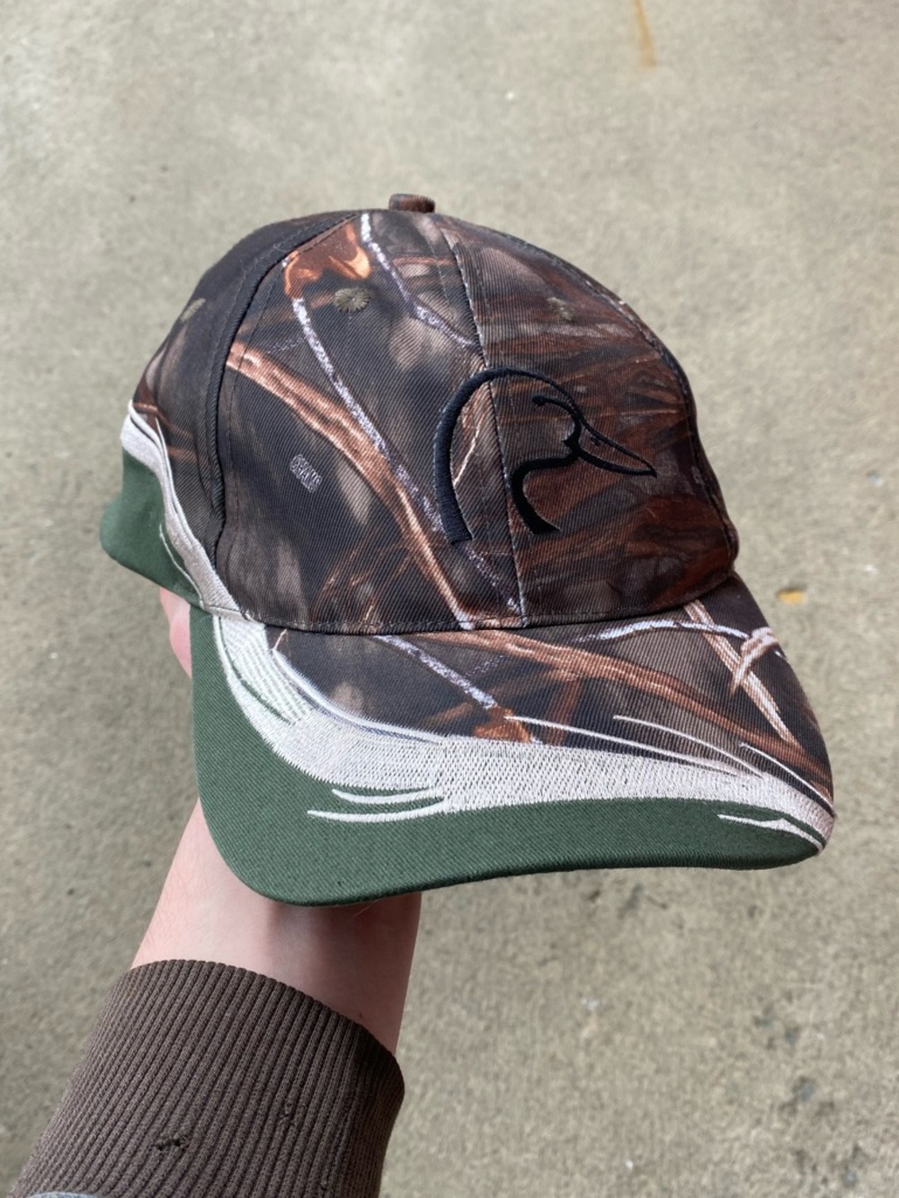 Ducks Unlimited Hunting Camo Cap